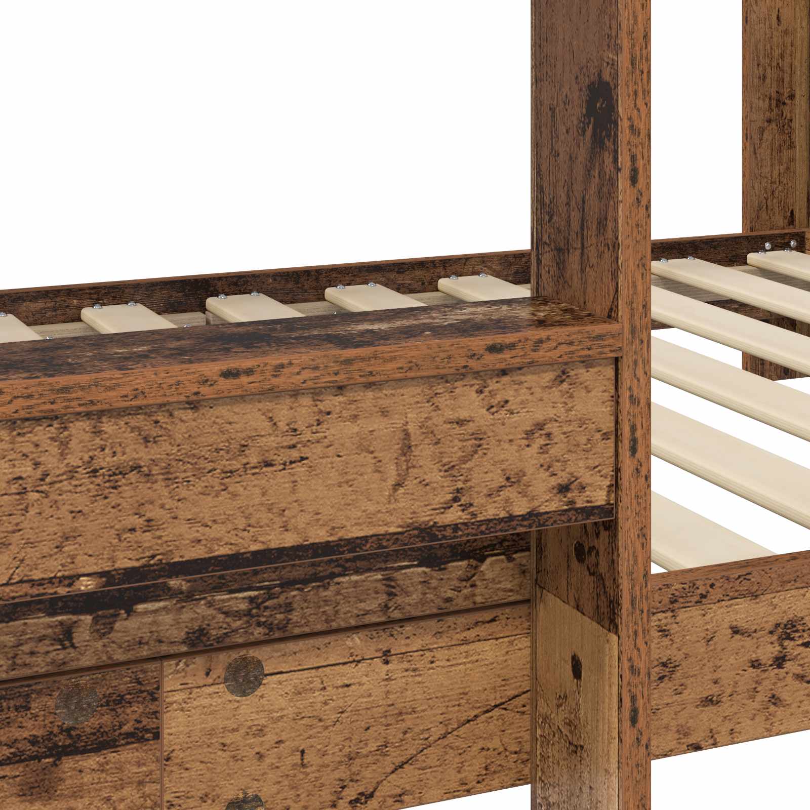 Κρεβάτι Κουκέτα για Παιδιά Παλιό ξύλο 75 x 190 cm - Pakobazaar