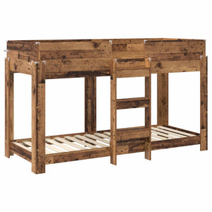 Κρεβάτι Κουκέτα για Παιδιά Παλιό ξύλο 75 x 190 cm - Pakobazaar