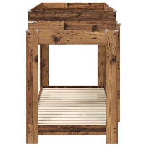 Κρεβάτι Κουκέτα για Παιδιά Παλιό ξύλο 75 x 190 cm - Pakobazaar