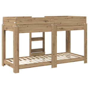 Κρεβάτι Κουκέτα για Παιδιά Artisan Oak 75 x 190 cm - Pakobazaar