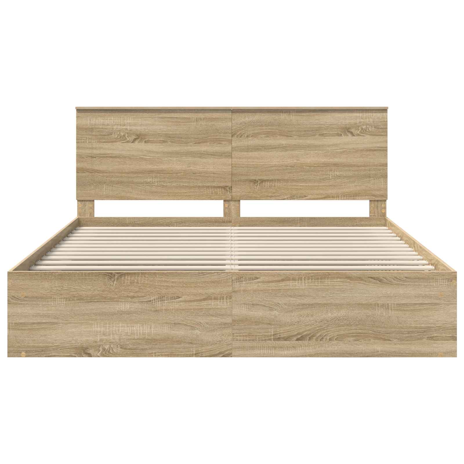 Σκελετός Κρεβατιού Σονόμα 180 x 200 cm Στερεά ξυλεία πεύκου - Pakobazaar