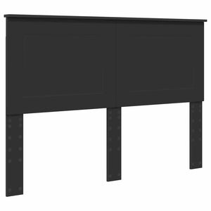 Σκελετός Κρεβατιού Μαύρο 140 x 190 cm Στερεά ξυλεία πεύκου - Pakobazaar