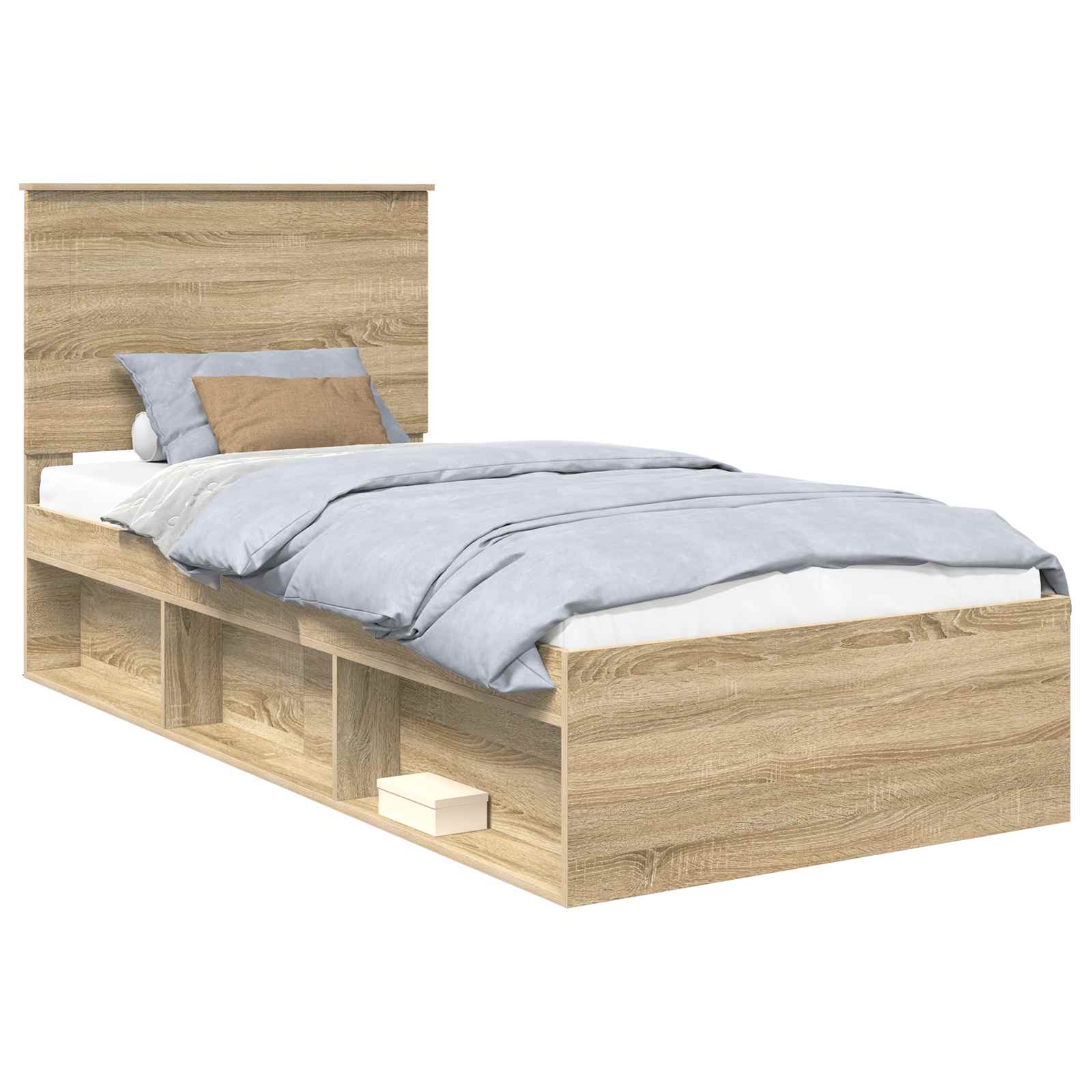 Σκελετός Κρεβατιού Σονόμα 90 x 190 cm Στερεά ξυλεία πεύκου