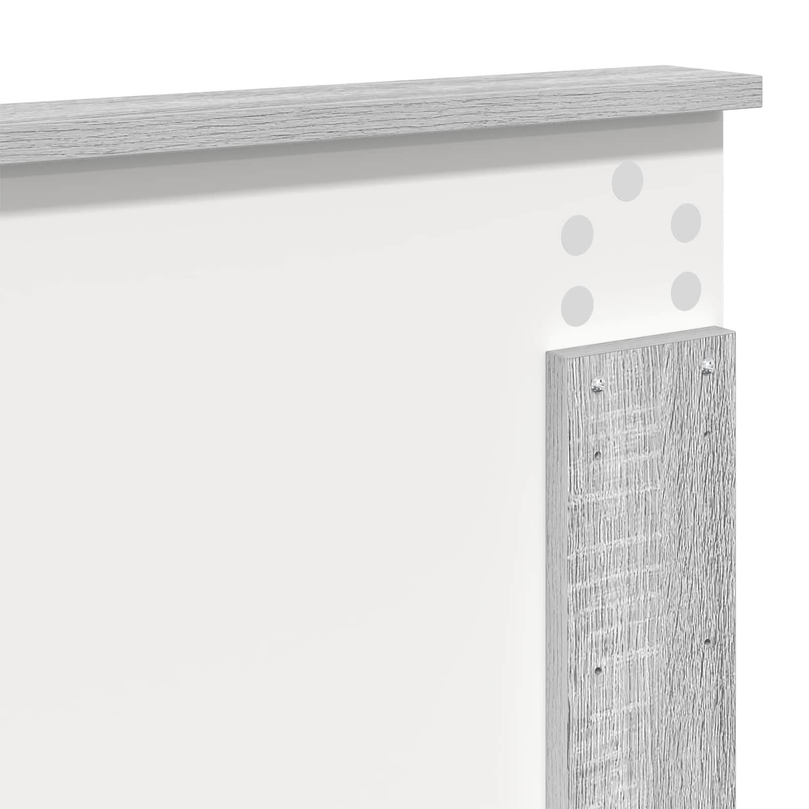 Κρεβάτι Αποθήκης Γκρίζο Σονομα 160 x 200 cm Επεξεργασμένο ξύλο