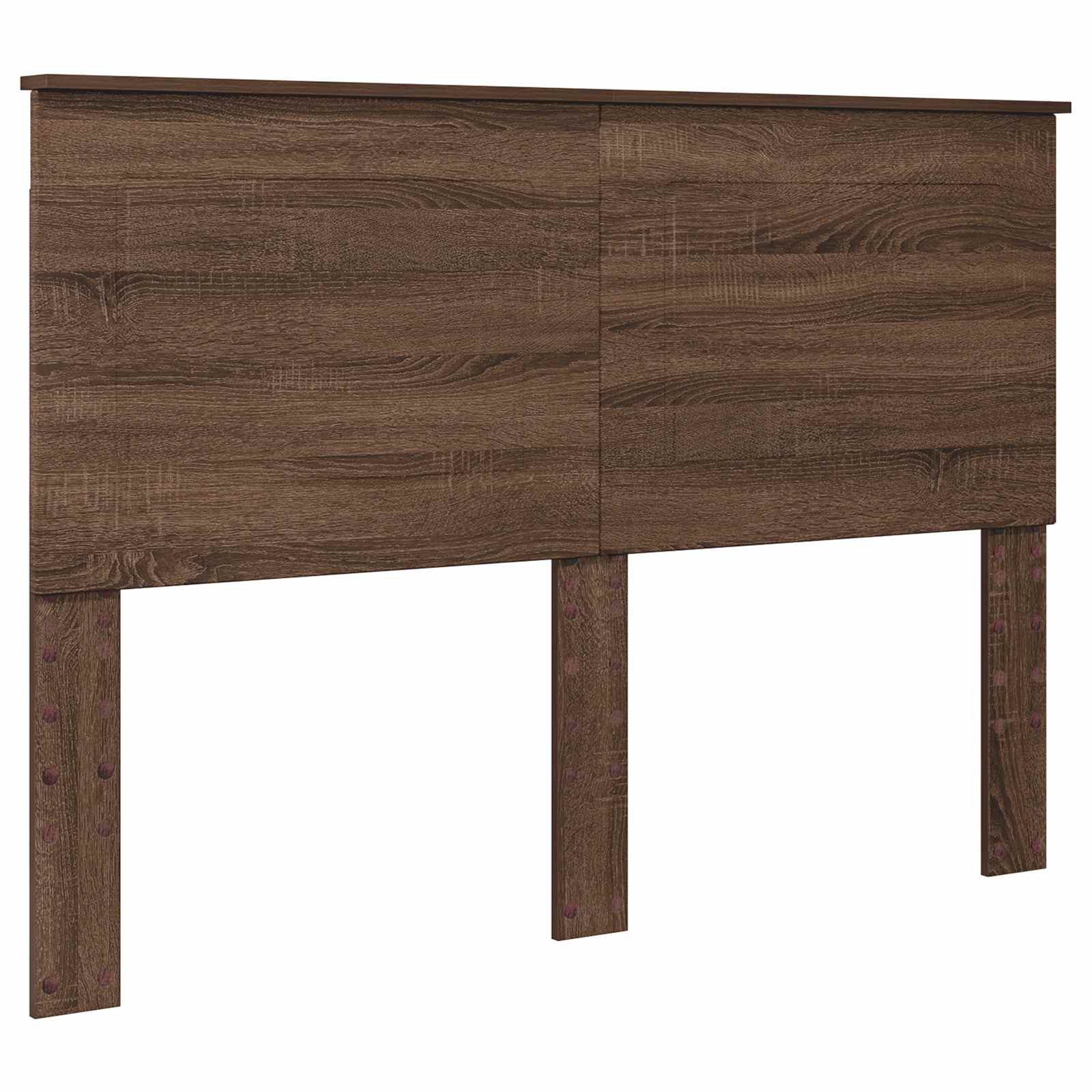 Σκελετός Κρεβατιού Καφέ δρυς 160 x 200 cm Επεξεργασμένο Ξύλο