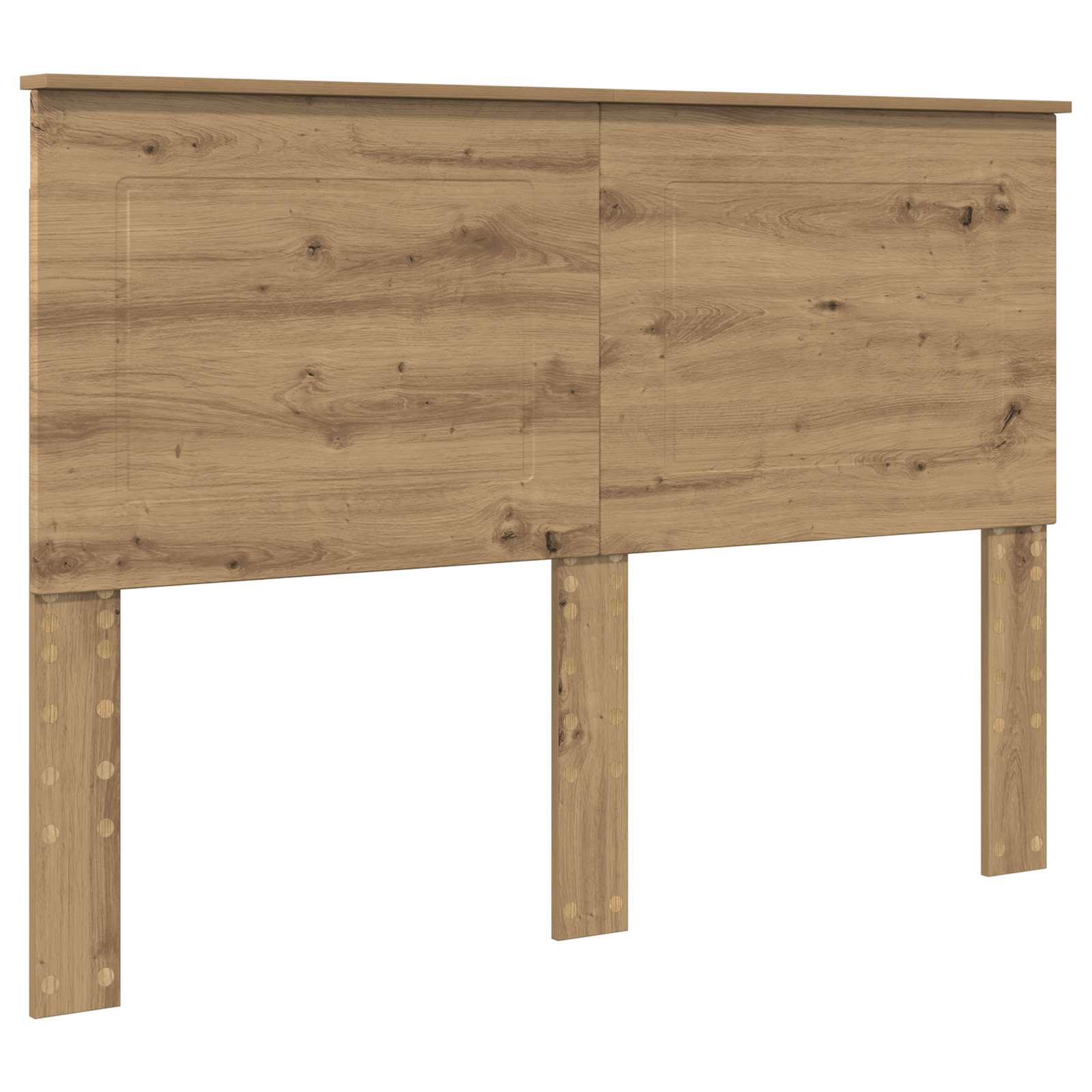 Σκελετός Κρεβατιού Artisan Oak 140 x 200 cm Επεξεργασμένο Ξύλο