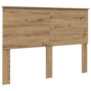 Σκελετός Κρεβατιού Artisan Oak 140 x 200 cm Επεξεργασμένο Ξύλο