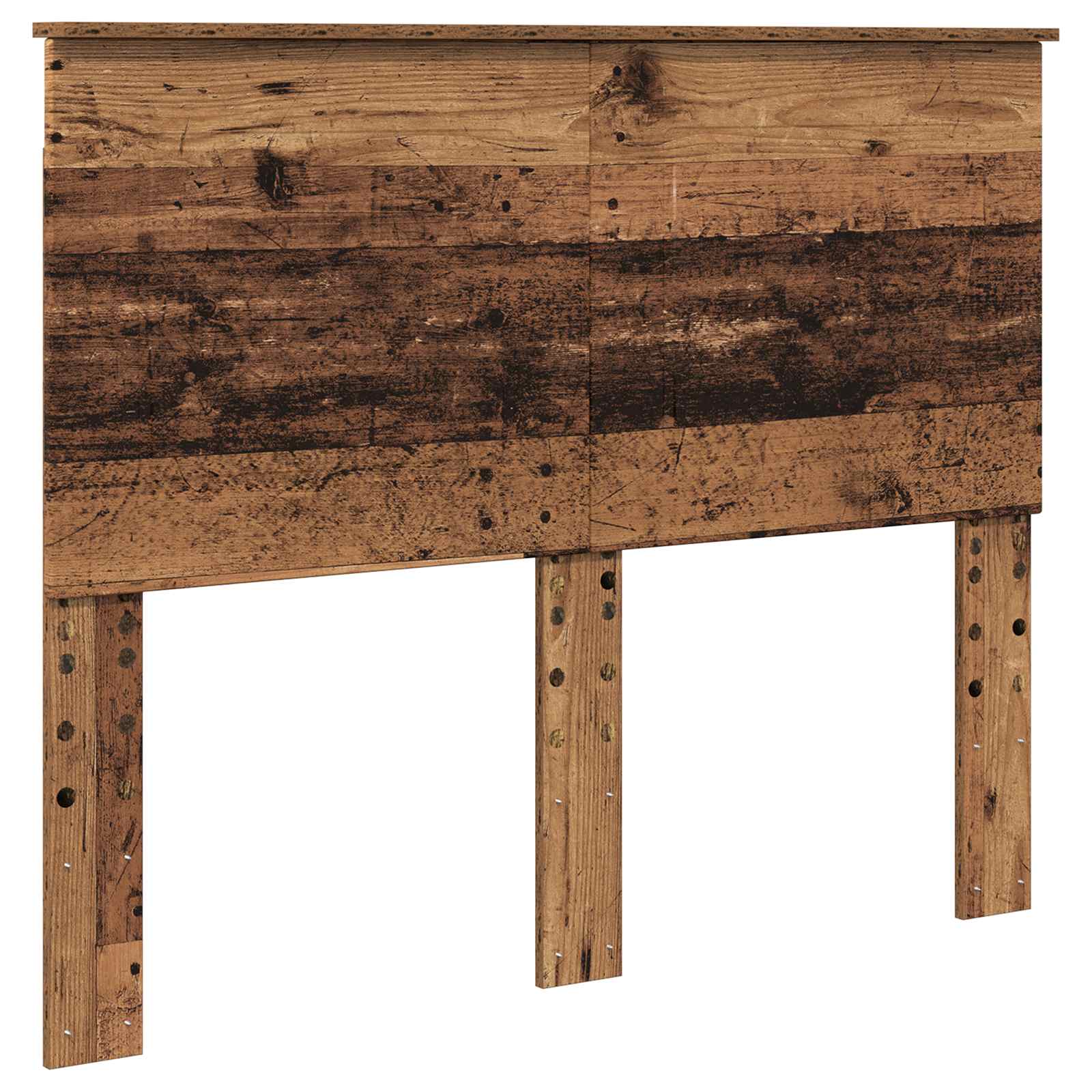 Σκελετός Κρεβατιού Παλιό ξύλο 135 x 190 cm Επεξεργασμένο ξύλο - Pakobazaar