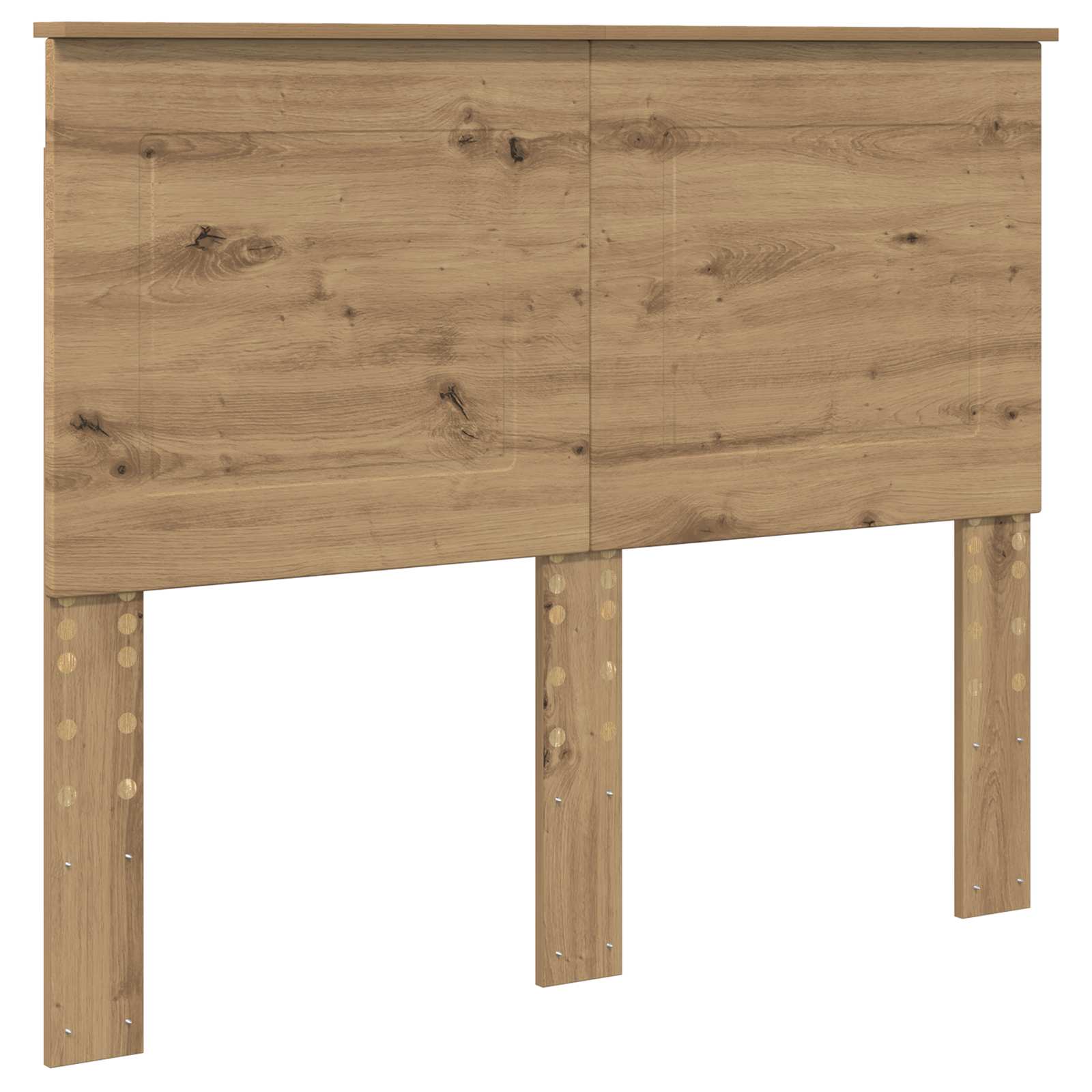 Σκελετός Κρεβατιού Artisan Oak 135 x 190 cm Επεξεργασμένο Ξύλο - Pakobazaar