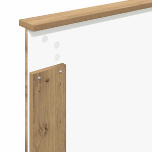 Σκελετός Κρεβατιού Artisan Oak 90 x 200 cm Επεξεργασμένο Ξύλο