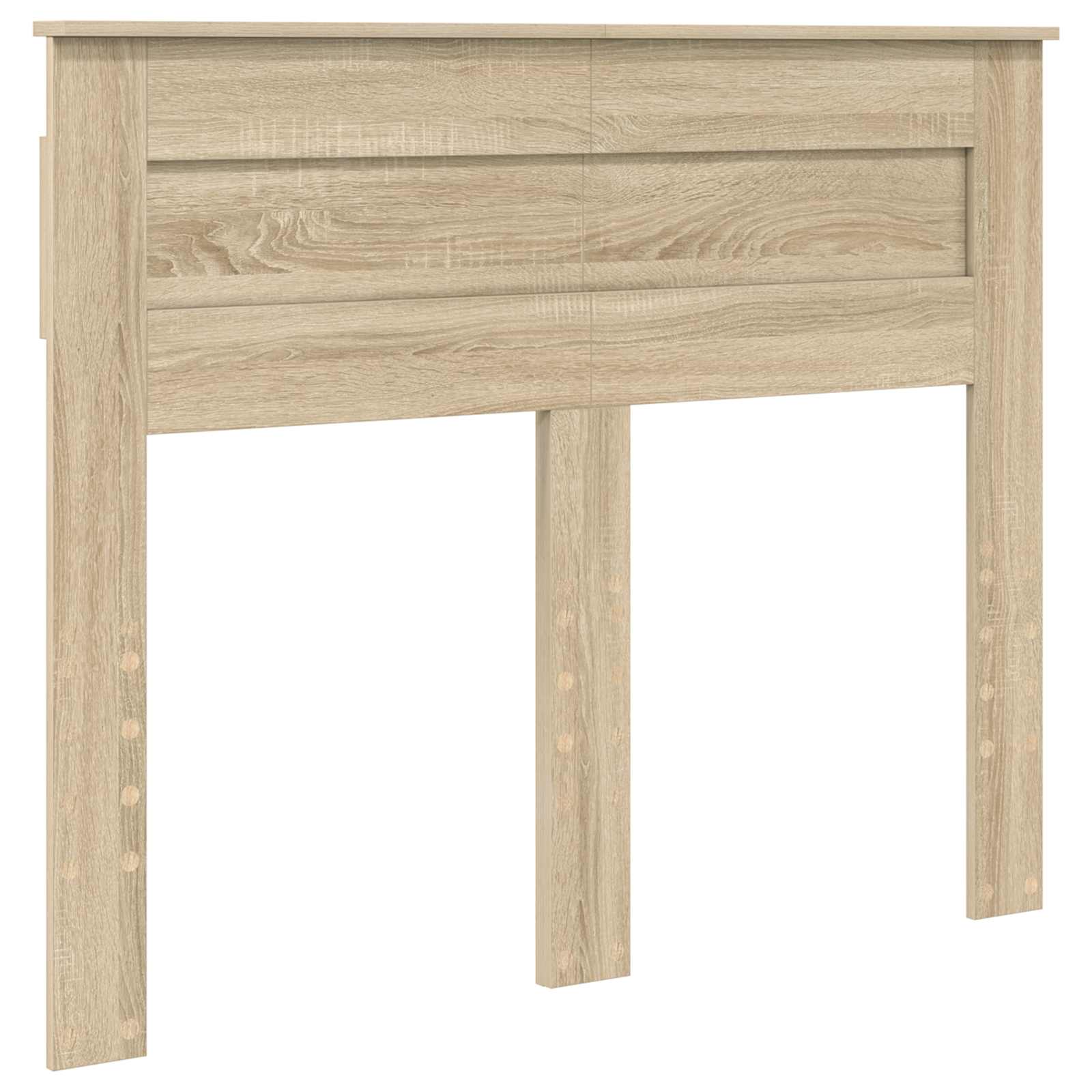 Σκελετός Κρεβατιού με κεφαλάρι Δρύς Sonoma 135 x 190 cm