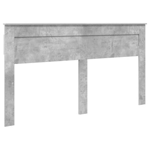 Σκελετός Κρεβατιού Σκυρόδεμα Γκρι 180 x 200 cm Μηχανήματος Ξύλο