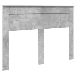 Σκελετός Κρεβατιού Σκυρόδεμα Γκρι 150 x 200 cm Μηχανήματος Ξύλο