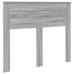 Σκελετός Κρεβατιού Γκρίζο Σονομα 120 x 190 cm Μηχανήματος Ξύλο
