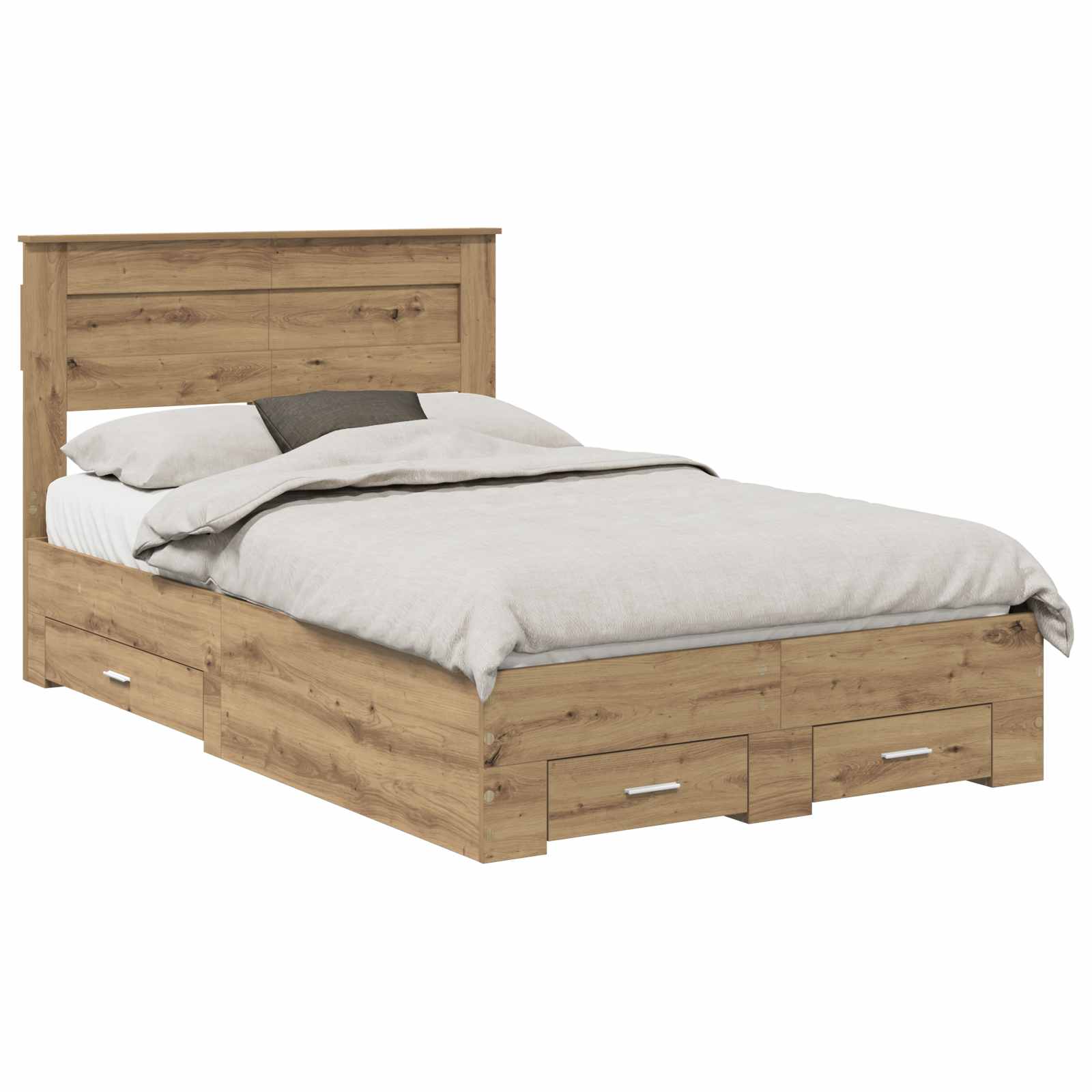 Σκελετός Κρεβατιού Artisan Oak 120 x 200 cm Επεξεργασμένο ξύλο - Pakobazaar