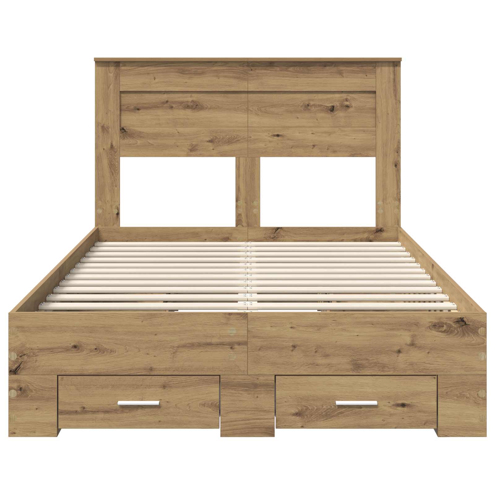 Σκελετός Κρεβατιού Artisan Oak 120 x 200 cm Επεξεργασμένο ξύλο - Pakobazaar