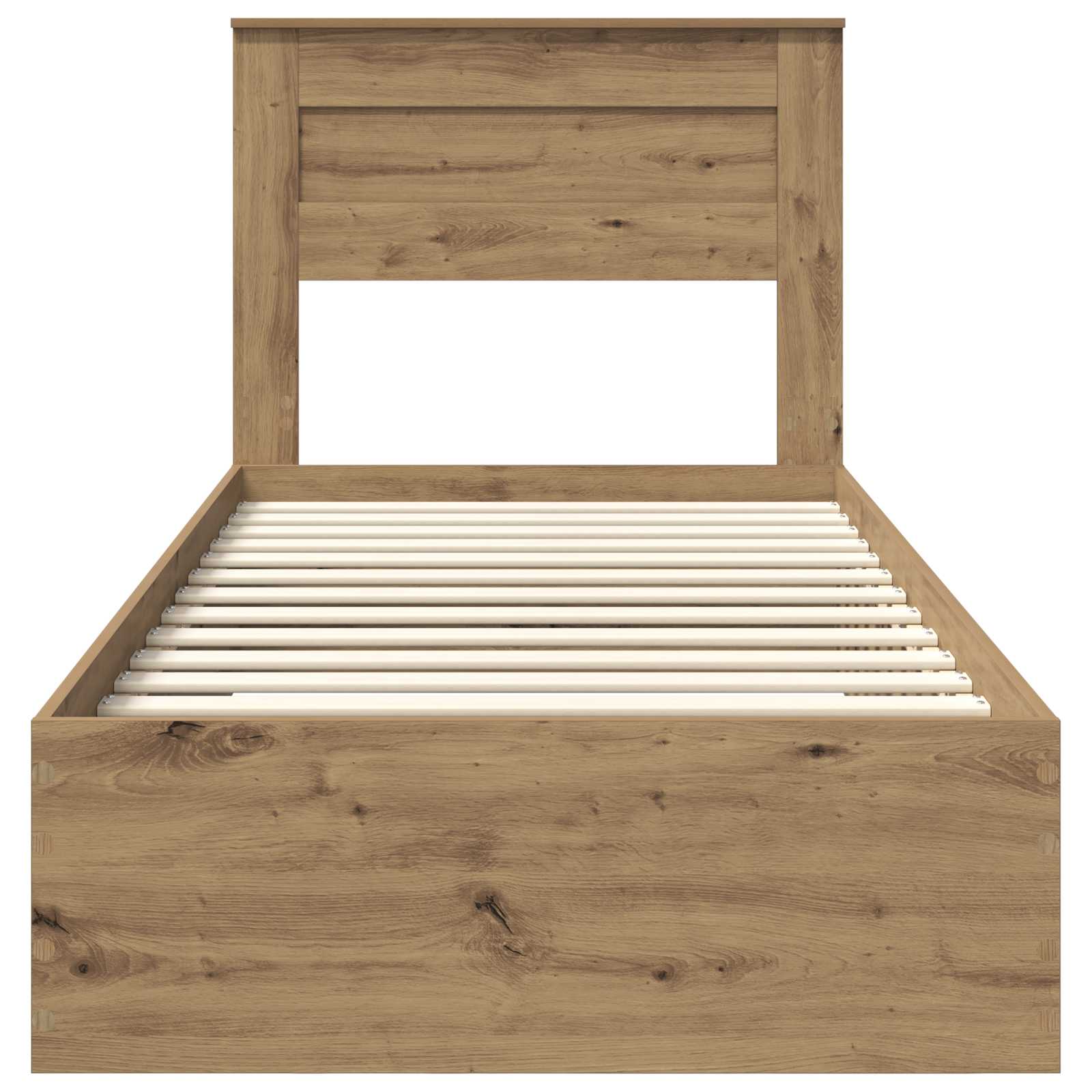 Σκελετός Κρεβατιού Artisan Oak 90 x 200 cm Επεξεργασμένο ξύλο