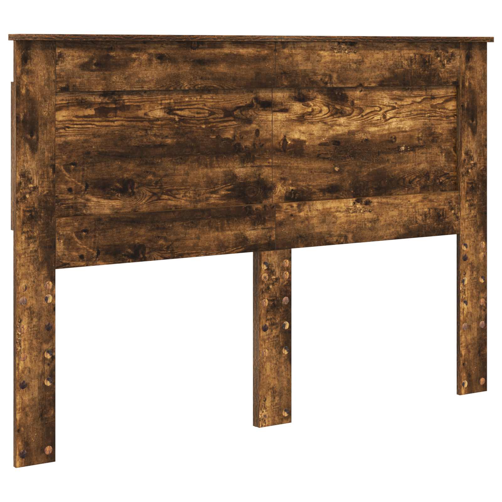 Σκελετός Κρεβατιού με κεφαλάρι Καπνιστό Δρύς 160 x 200 cm