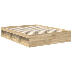 Σκελετός Κρεβατιού με κεφαλάρι Δρύς Sonoma 150 x 200 cm