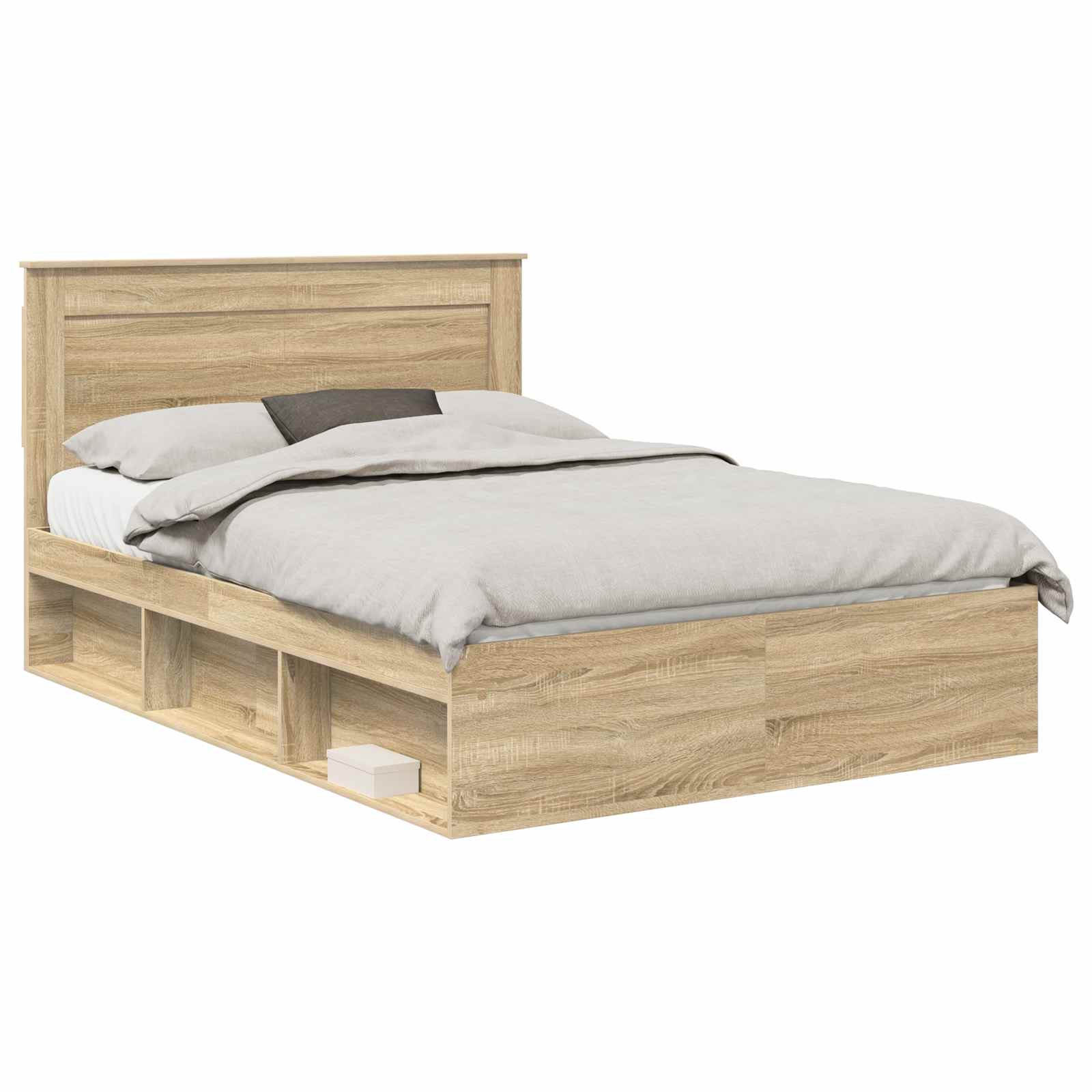 Σκελετός Κρεβατιού Σονόμα 140 x 190 cm Στερεά ξυλεία πεύκου