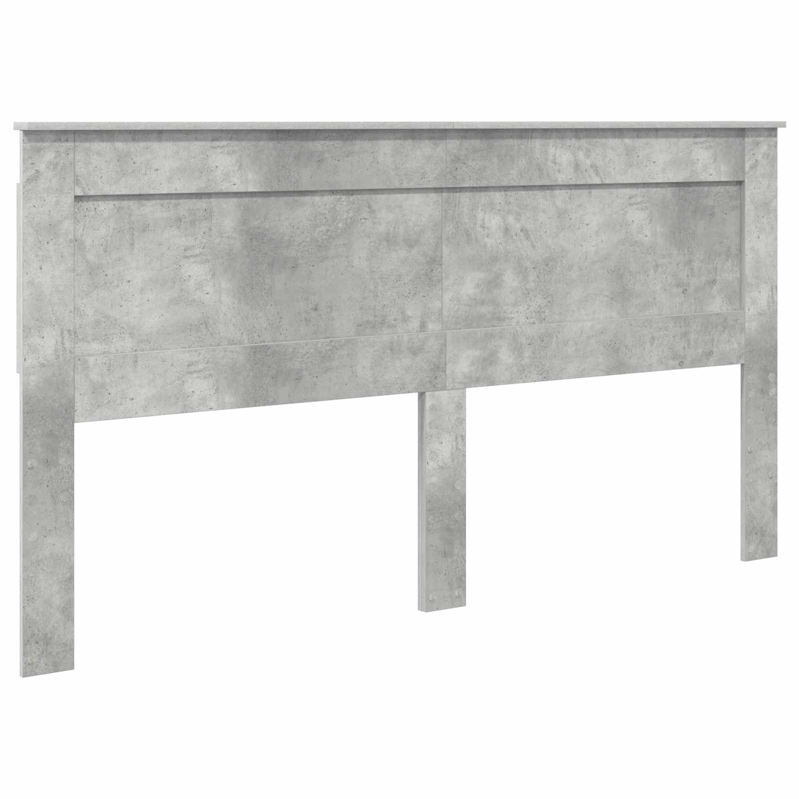 Κρεβάτι Αποθήκης Σκυρόδεμα Γκρι 180 x 200 cm Επεξεργασμένο ξύλο