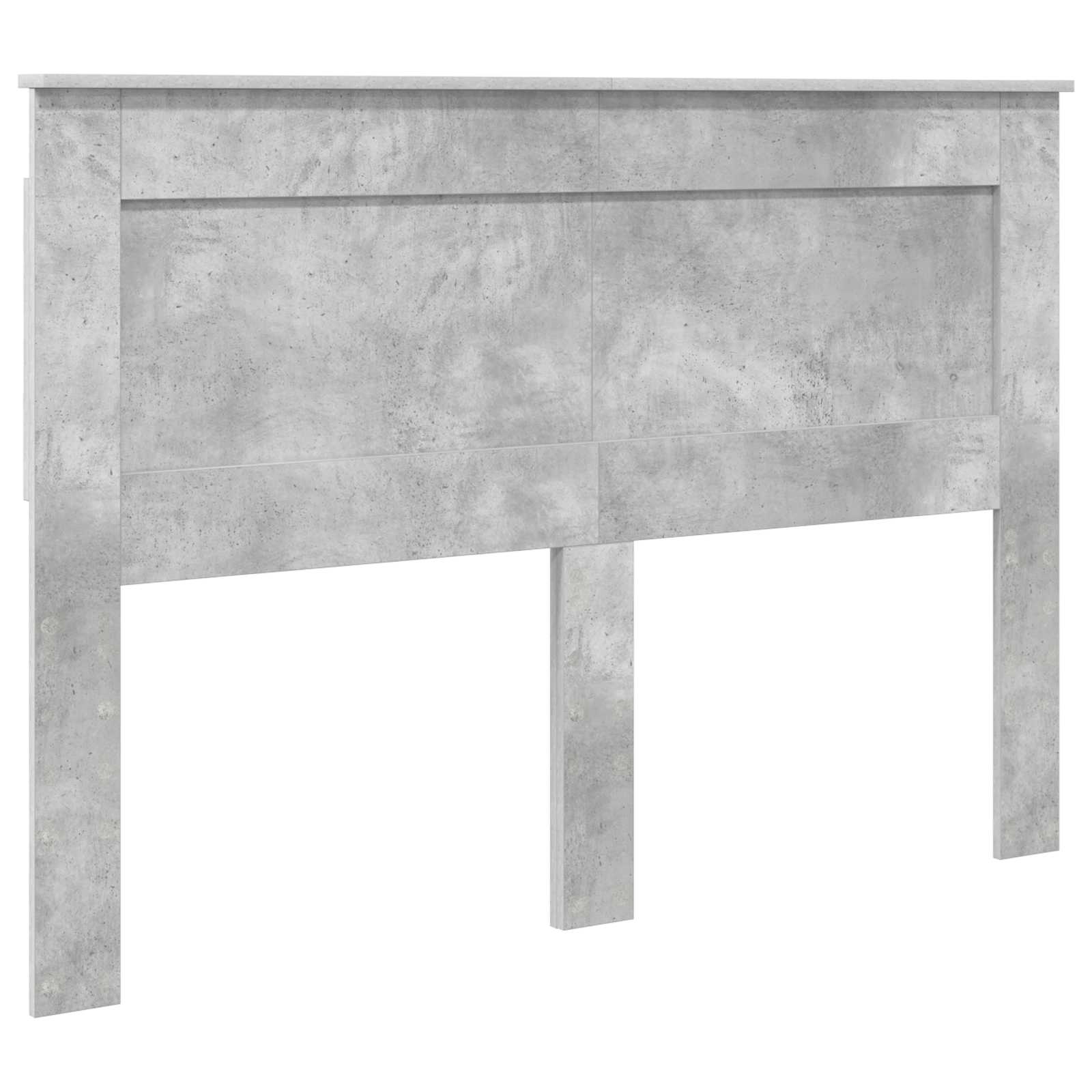 Κρεβάτι Αποθήκης Σκυρόδεμα Γκρι 160 x 200 cm Επεξεργασμένο Ξύλο