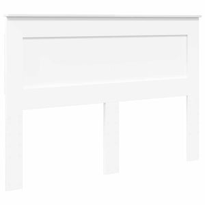 Σκελετός Κρεβατιού Λευκό 140 x 190 cm Επεξεργασμένο Ξύλο - Pakobazaar
