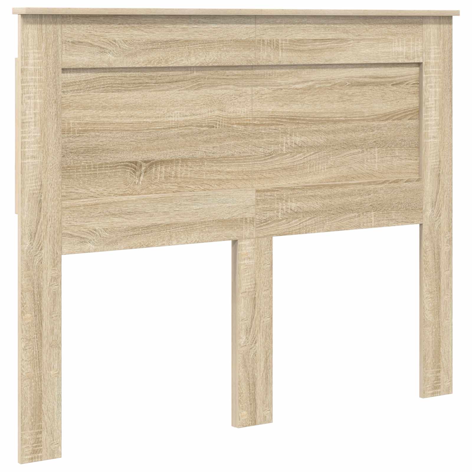 Σκελετός Κρεβατιού Δρύς Sonoma 135 x 190 cm Επεξεργασμένο Ξύλο - Pakobazaar