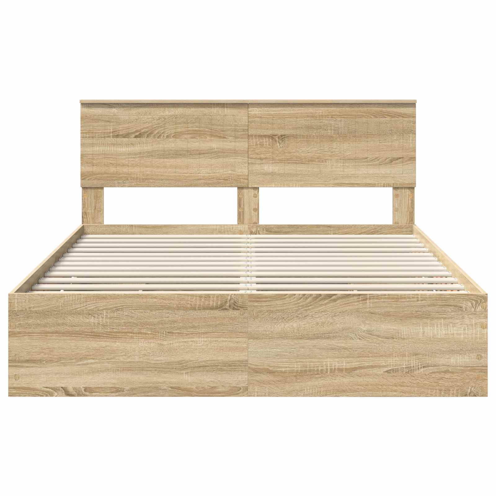 Σκελετός Κρεβατιού Δρύς Sonoma 150 x 200 cm Μηχανήματος Ξύλο
