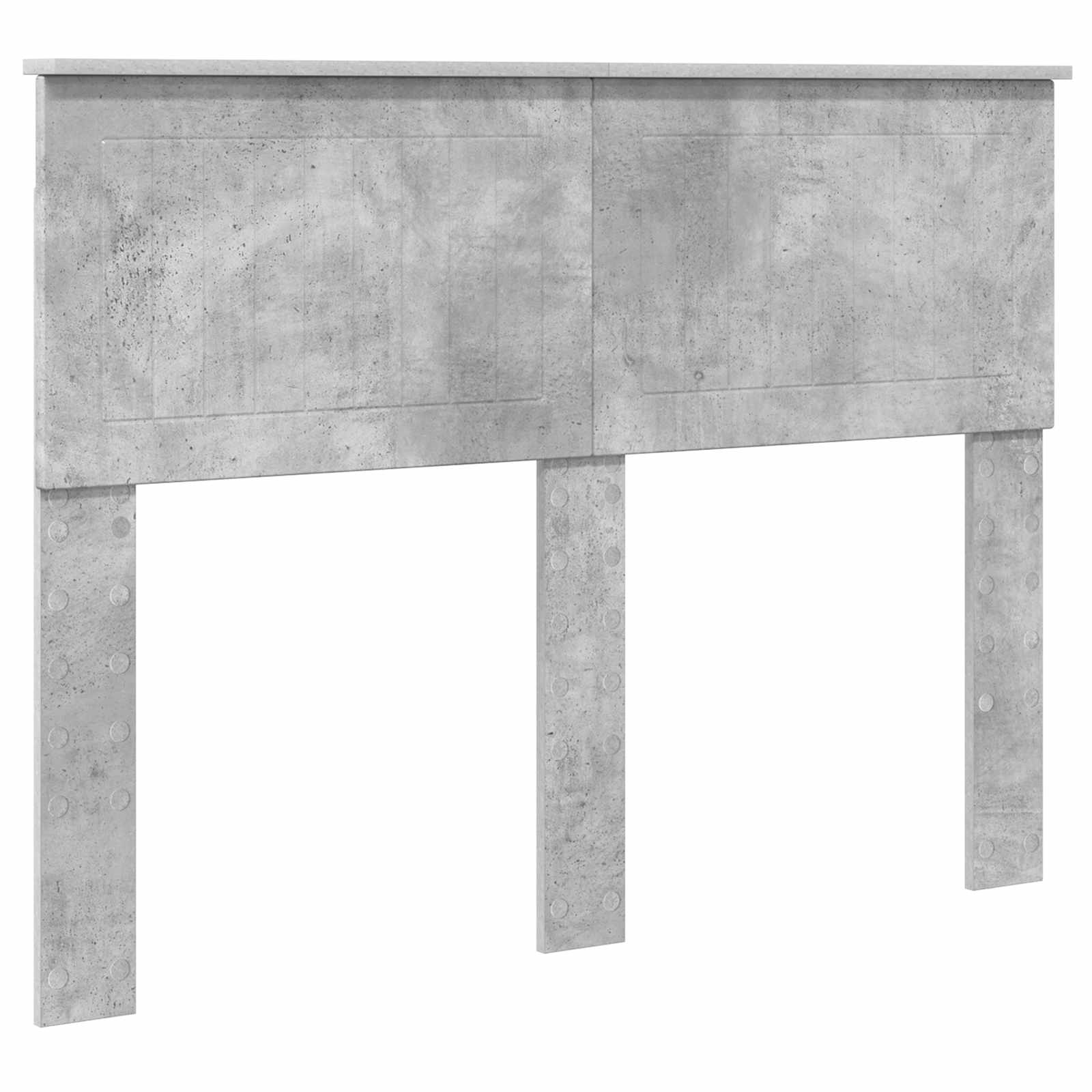 Σκελετός Κρεβατιού Σκυρόδεμα Γκρι 120 x 190 cm Μηχανήματος Ξύλο