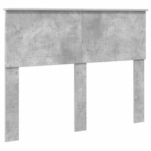 Σκελετός Κρεβατιού Σκυρόδεμα Γκρι 120 x 190 cm Μηχανήματος Ξύλο - Pakobazaar