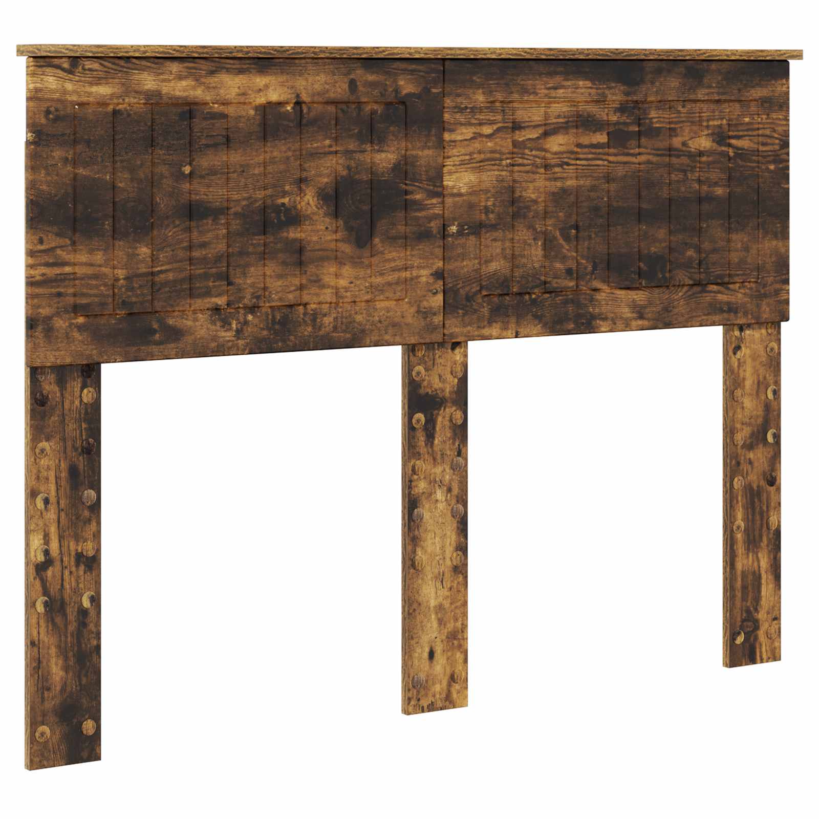 Σκελετός Κρεβατιού Καπνιστό Δρύς 120 x 190 cm Μηχανήματος Ξύλο