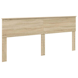 Κρεβάτι Αποθήκης Δρύς Sonoma 200 x 200 cm Επεξεργασμένο Ξύλο - Pakobazaar