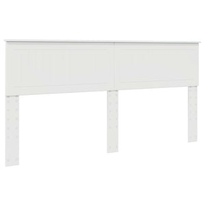 Κρεβάτι Αποθήκης Λευκό 180 x 200 cm Επεξεργασμένο Ξύλο
