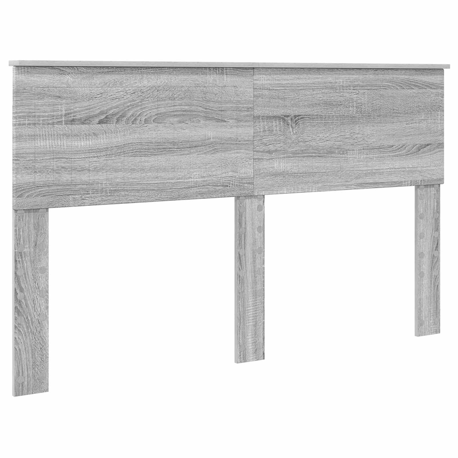 Κρεβάτι Αποθήκης Γκρίζο Σονομα 150 x 200 cm Επεξεργασμένο ξύλο - Pakobazaar