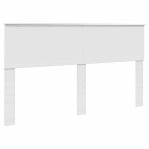 Σκελετός Κρεβατιού Λευκό 160 x 200 cm Επεξεργασμένο Ξύλο