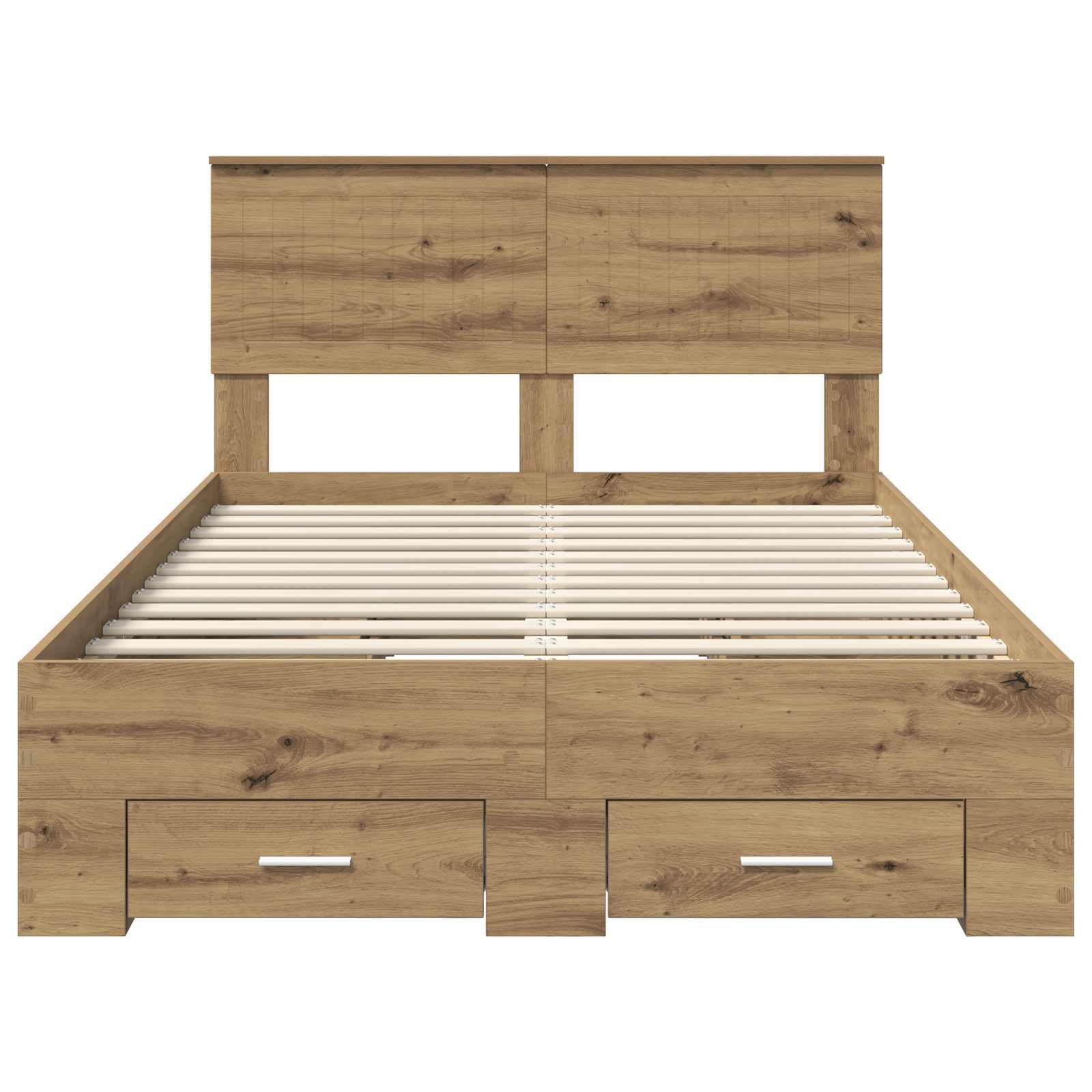 Σκελετός Κρεβατιού Artisan Oak 120 x 200 cm Επεξεργασμένο ξύλο - Pakobazaar