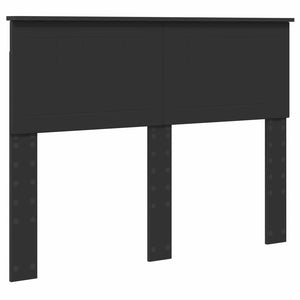 Σκελετός Κρεβατιού Μαύρο 120 x 190 cm Επεξεργασμένο Ξύλο - Pakobazaar