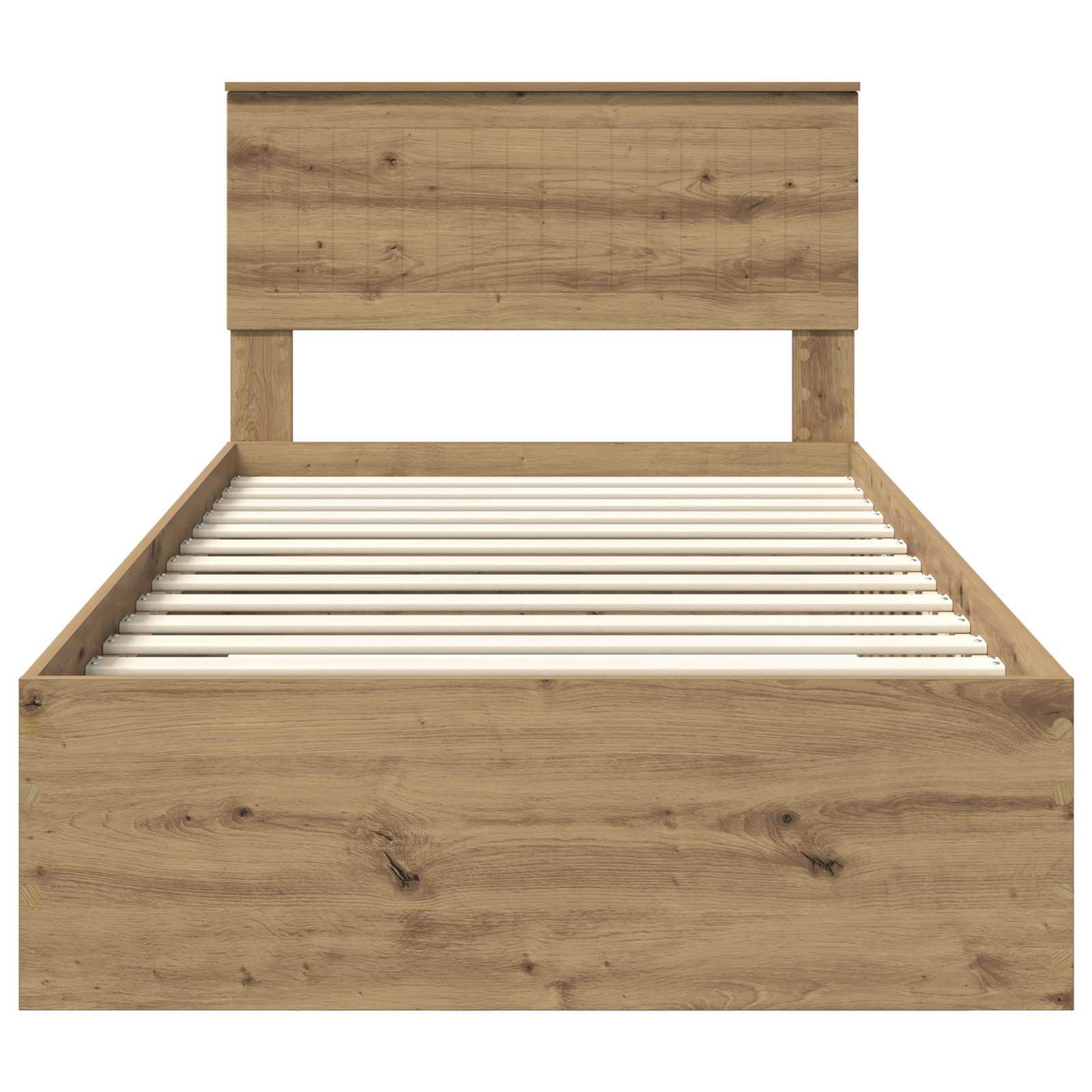 Σκελετός Κρεβατιού Artisan Δρυς 100 x 200 cm Επεξεργασμένο Ξύλο