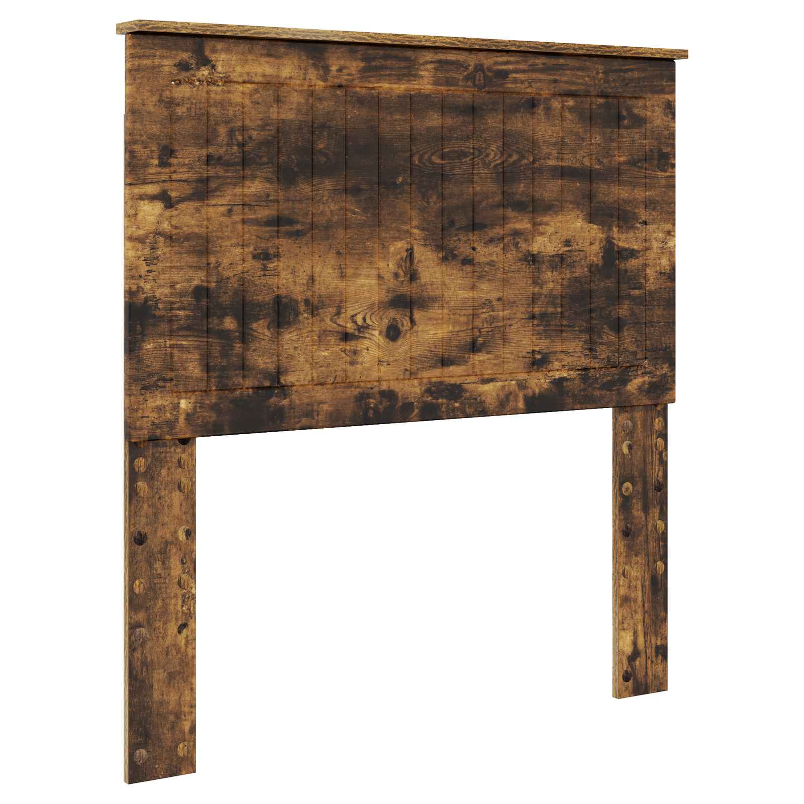 Σκελετός Κρεβατιού με κεφαλάρι Καπνιστό Δρύς 90 x 190 cm