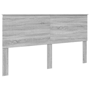 Σκελετός Κρεβατιού Γκρίζο Σονομα 180 x 200 cm Μηχανήματος Ξύλο