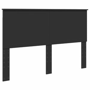 Σκελετός Κρεβατιού Μαύρο 150 x 200 cm Μηχανήματος Ξύλο