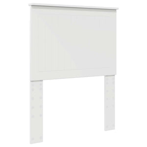 Σκελετός Κρεβατιού Λευκό 75 x 190 cm Μηχανήματος Ξύλο