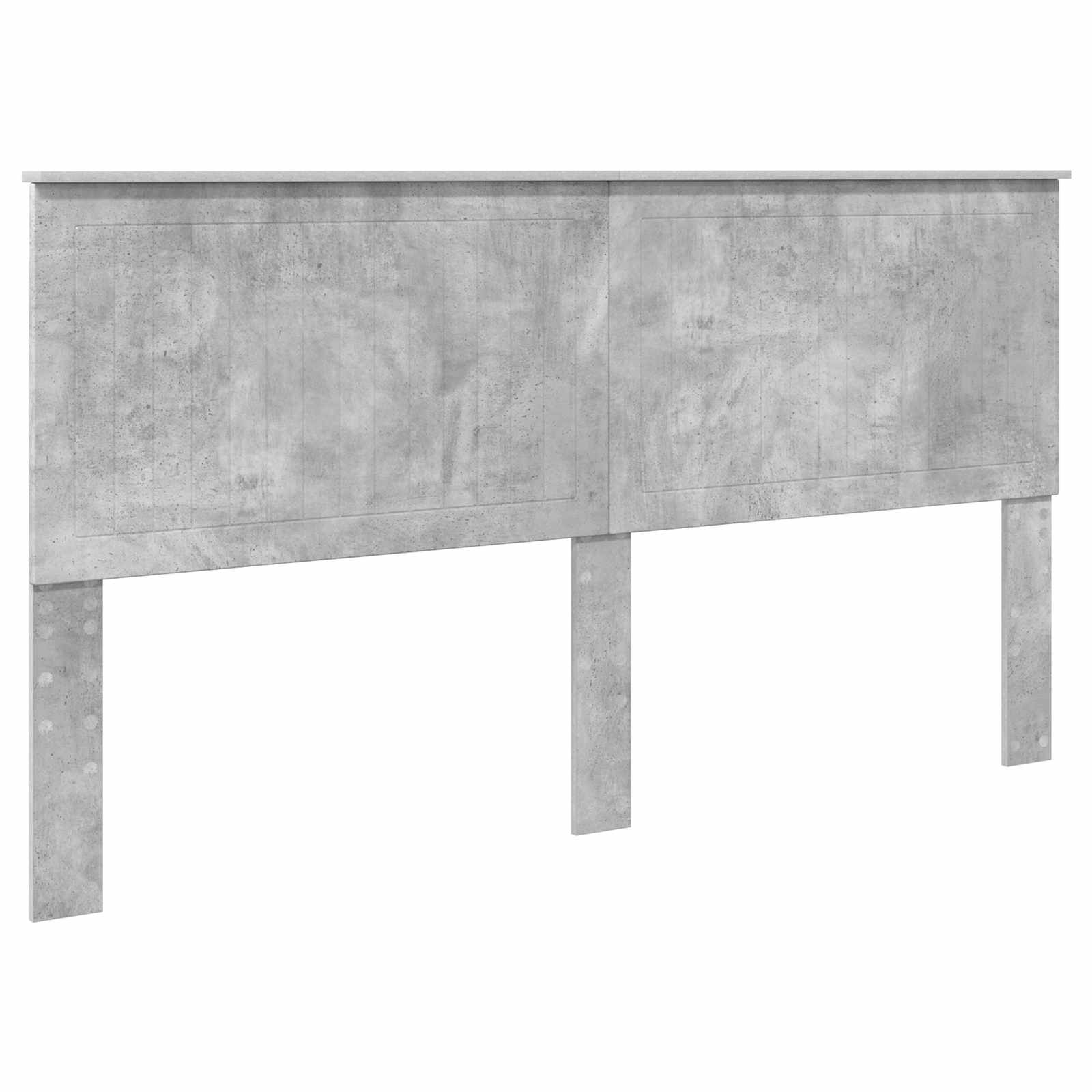 Κρεβάτι Αποθήκης Σκυρόδεμα Γκρι 180 x 200 cm Επεξεργασμένο ξύλο