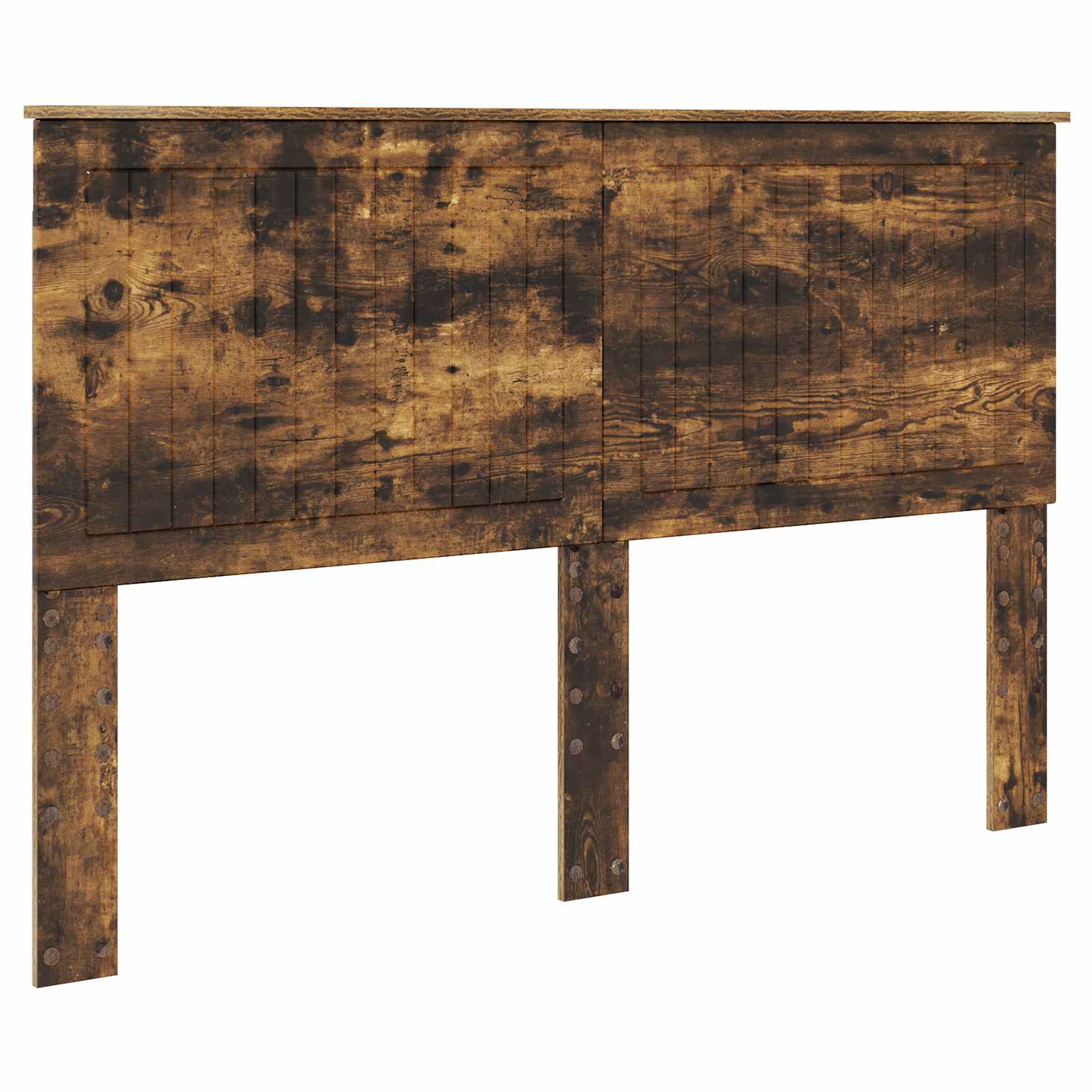 Κρεβάτι Αποθήκης Καπνιστό Δρύς 150 x 200 cm Επεξεργασμένο ξύλο - Pakobazaar