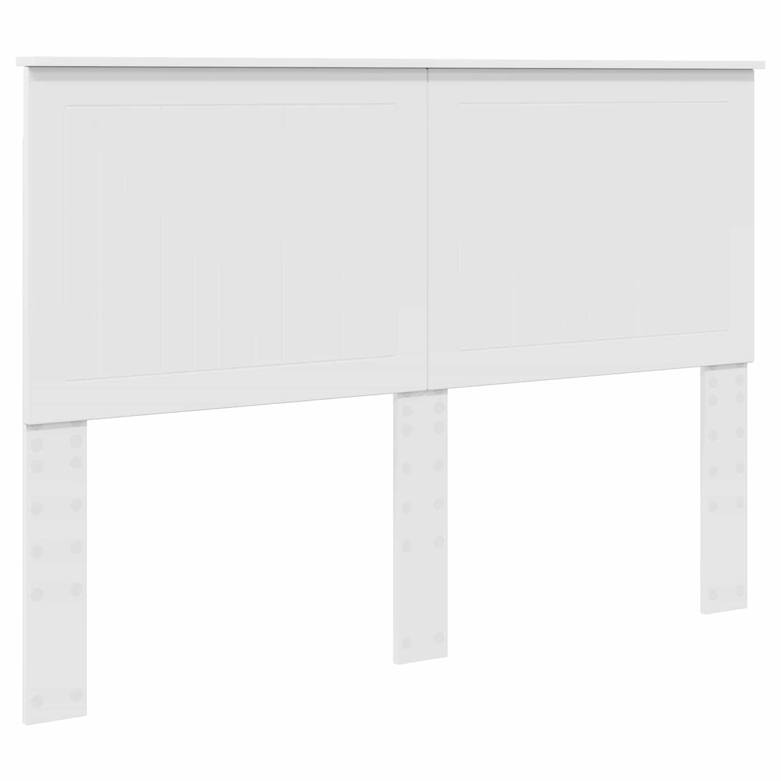 Κρεβάτι Αποθήκης Λευκό 140 x 190 cm Επεξεργασμένο ξύλο