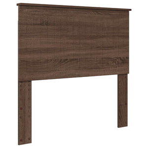 Κρεβάτι Αποθήκης Καφέ δρυς 100 x 200 cm Επεξεργασμένο Ξύλο