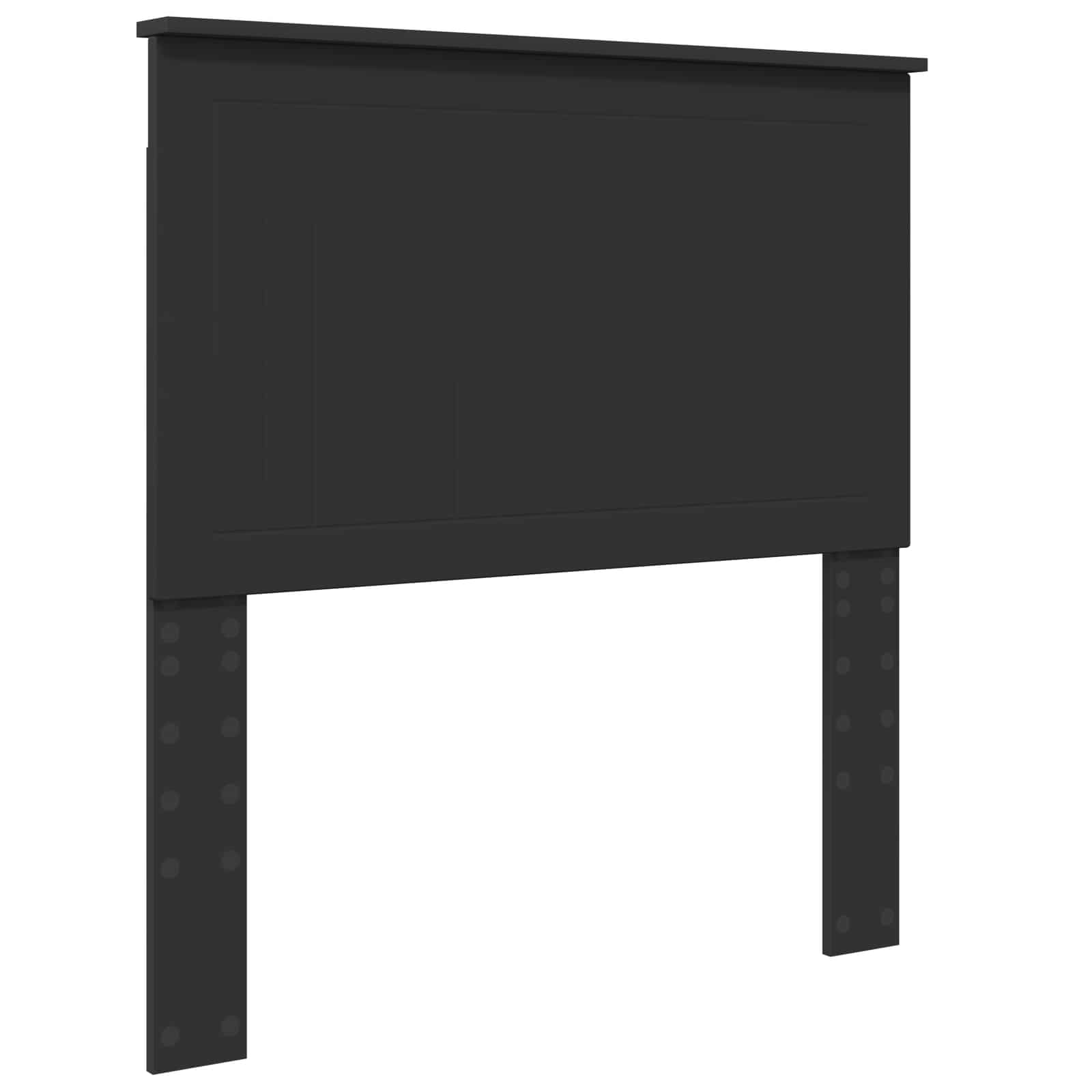 Κρεβάτι Αποθήκης Μαύρο 90 x 200 cm Επεξεργασμένο Ξύλο