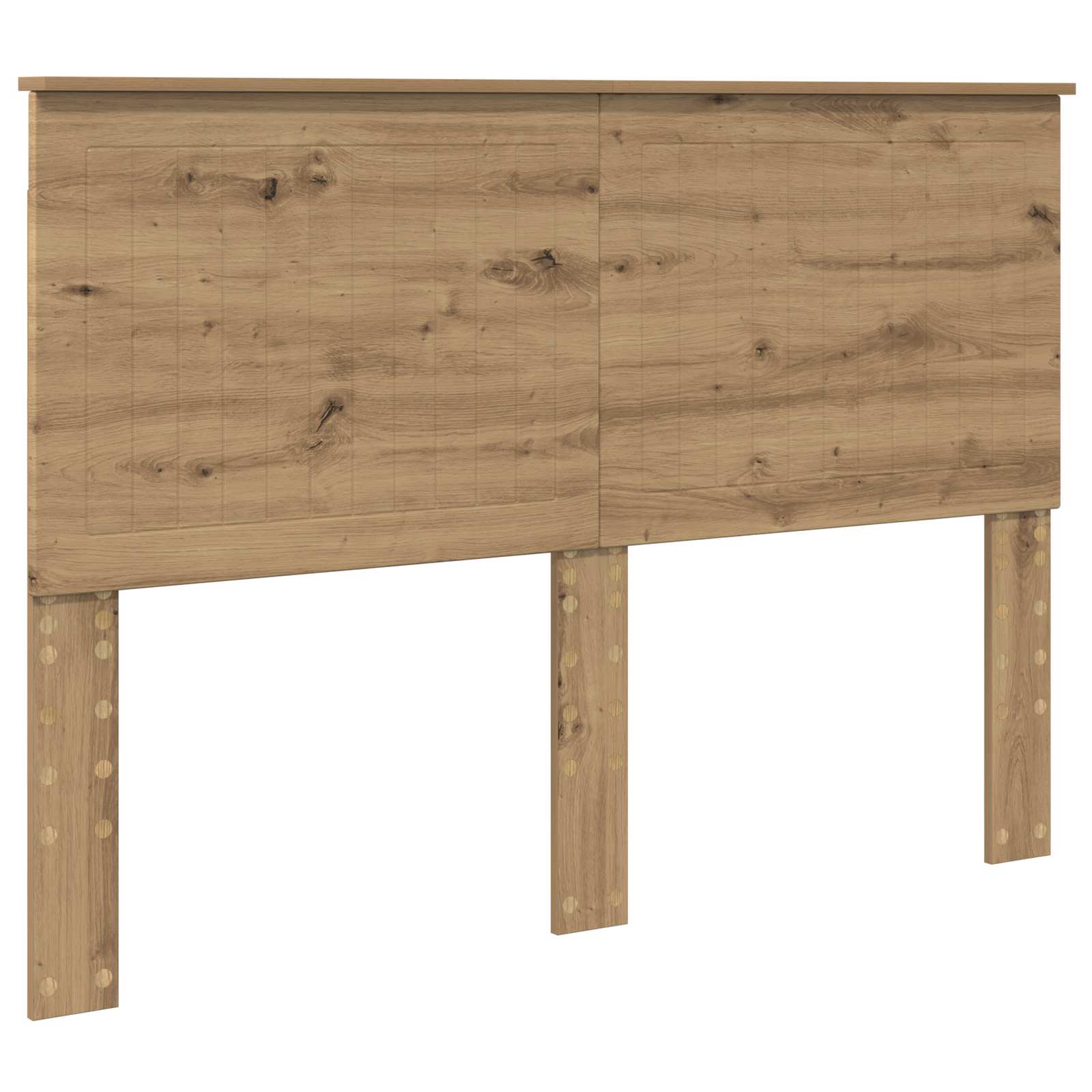 Σκελετός Κρεβατιού Artisan Oak 140 x 190 cm Επεξεργασμένο Ξύλο - Pakobazaar