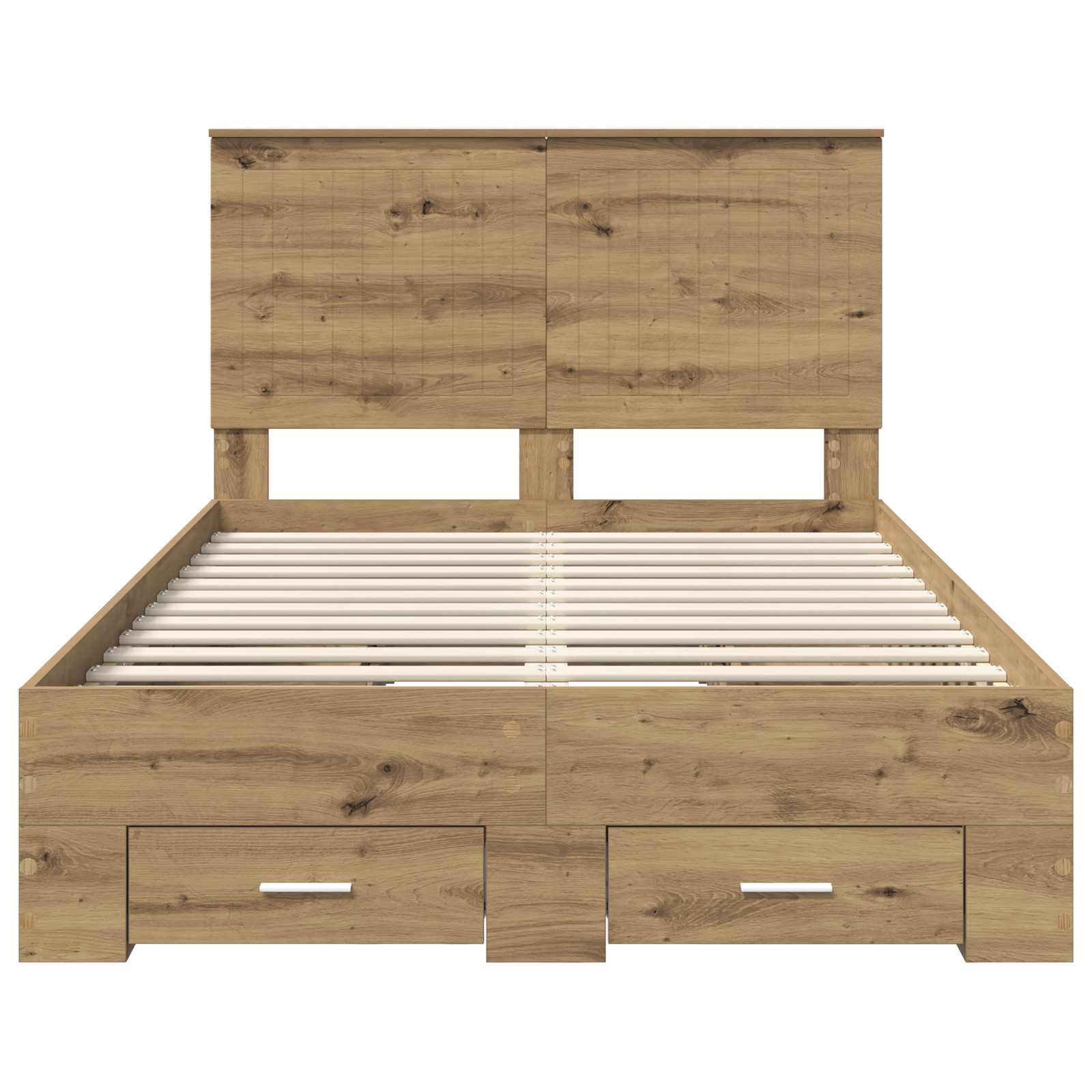 Σκελετός Κρεβατιού Artisan Oak 120 x 190 cm Επεξεργασμένο ξύλο - Pakobazaar